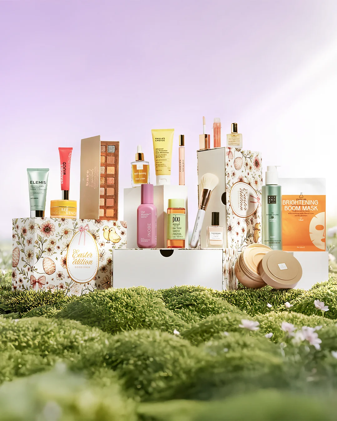 Mystery welcome box with 6 products