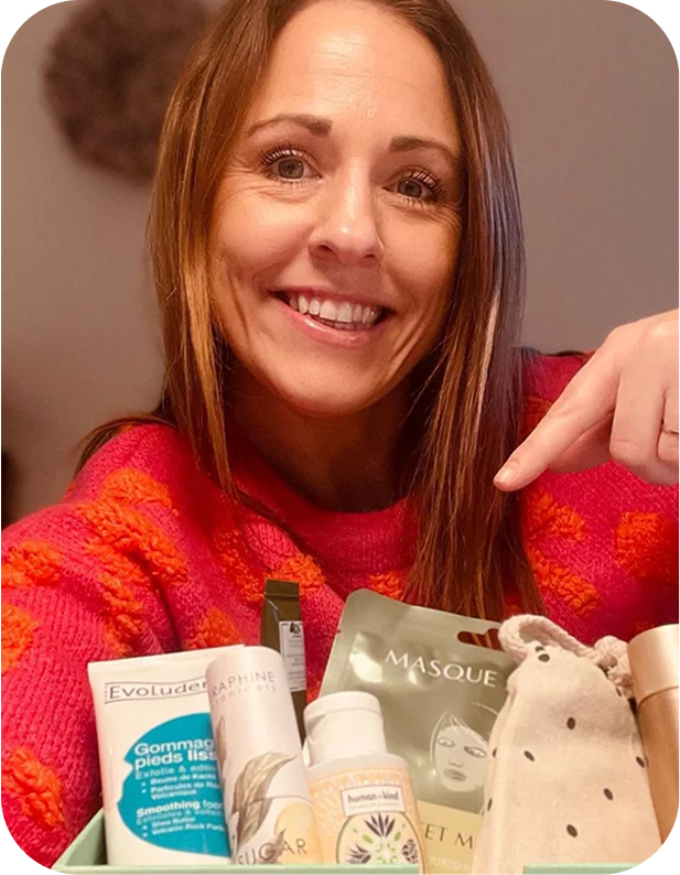 Member sharing favourite products from the box