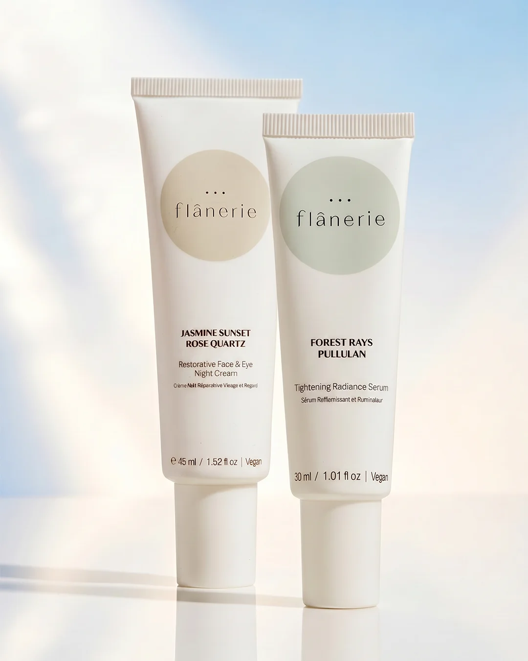 Serum + face and eye night cream
