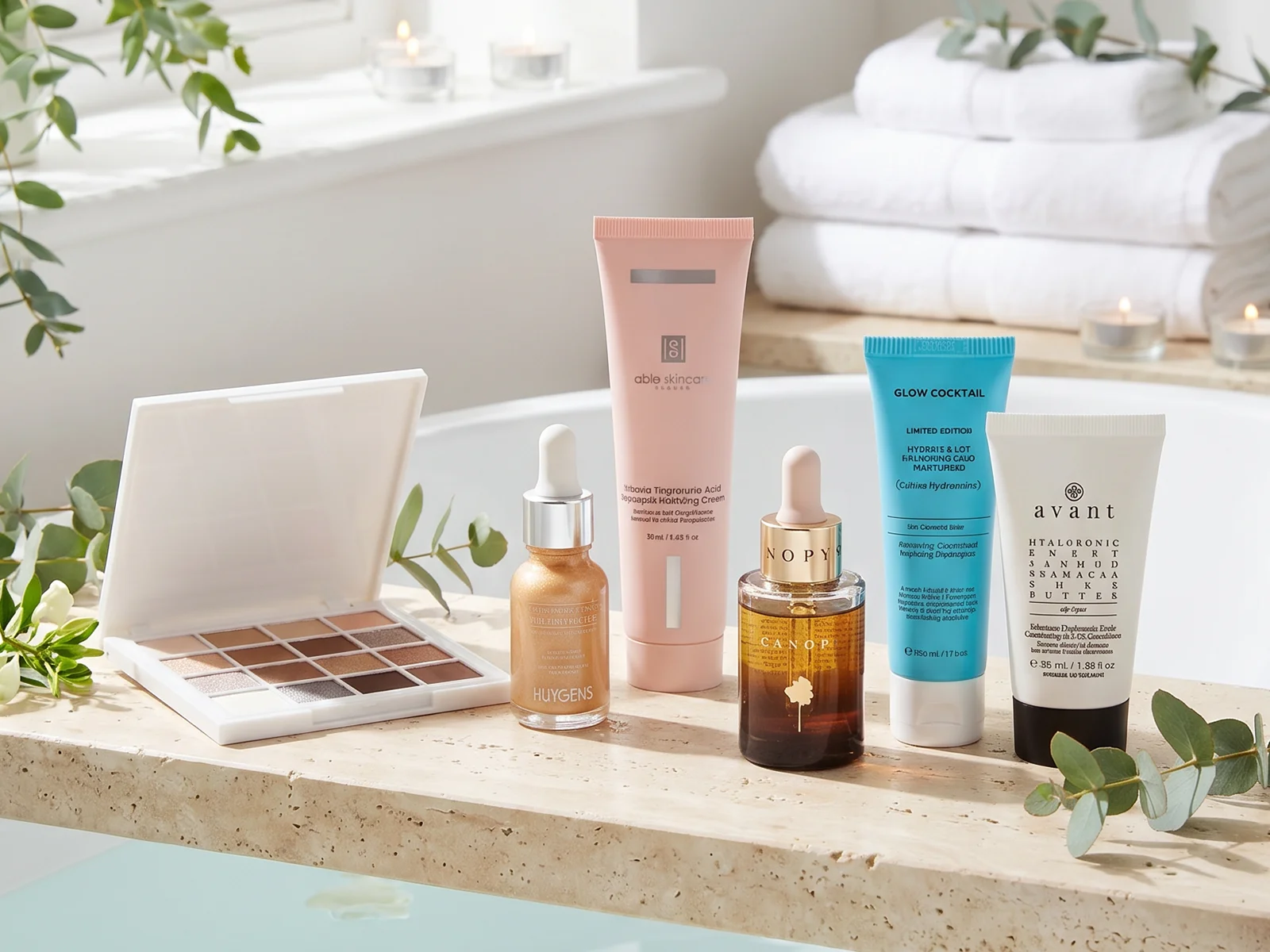 Products in the welcome box